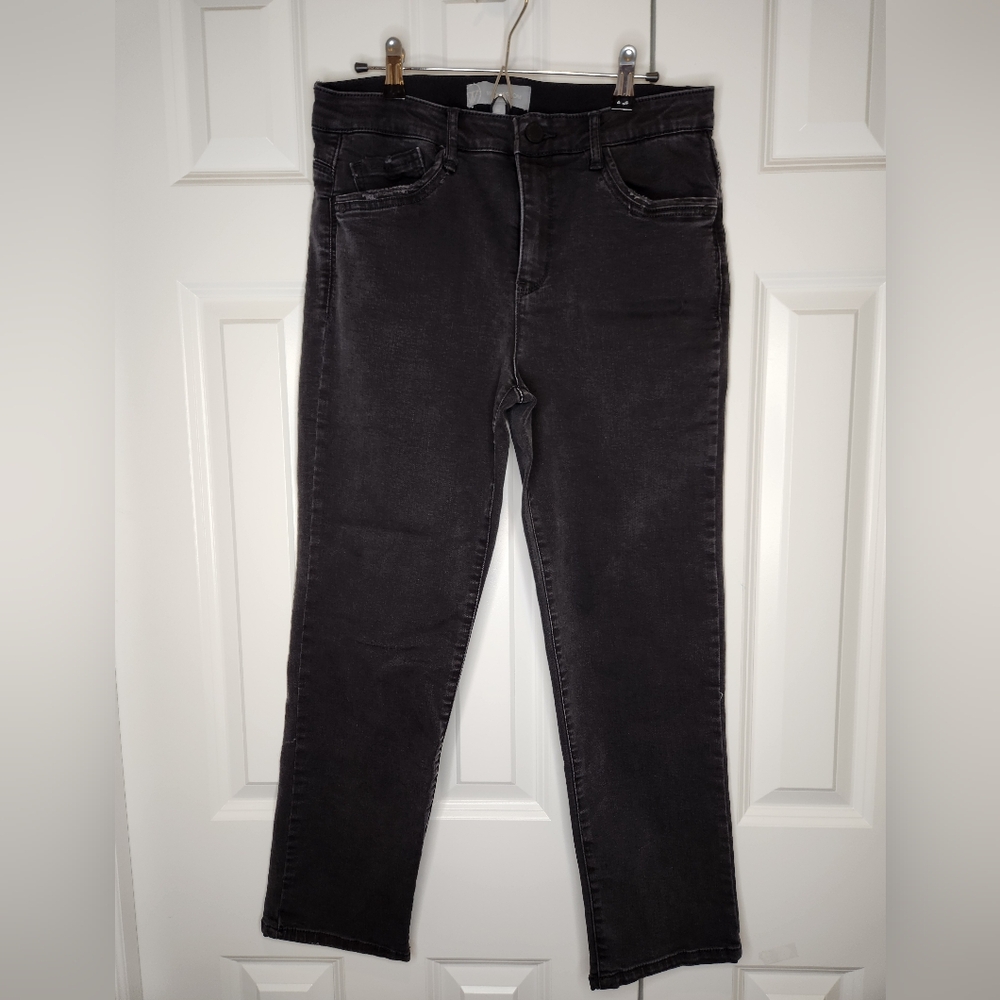 EUC Wit and Wisdom Ankle Jeans Black, size 10